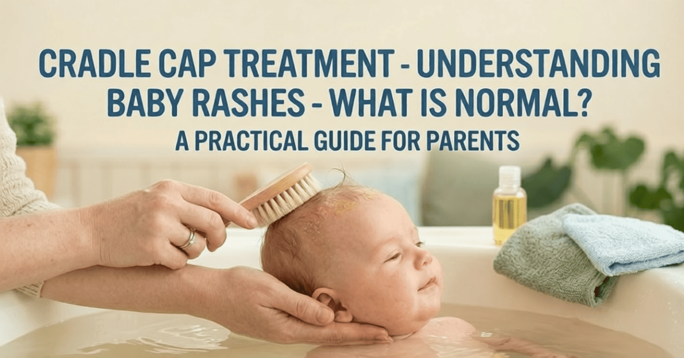 Understanding Baby Rashes: What is Normal? cradle cap treatment understanding baby rashes what is normal mother brushing baby scalp