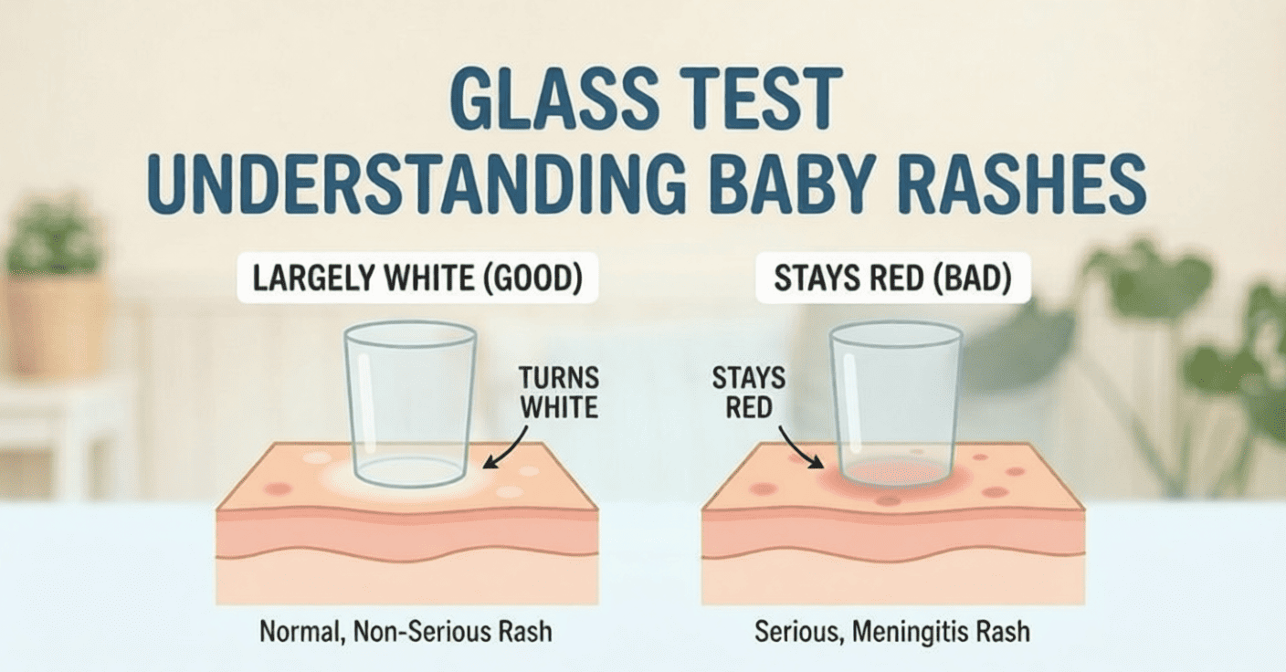 Understanding Baby Rashes: What is Normal? glass test for rash understanding baby rashes what is normal turns white vs stays red